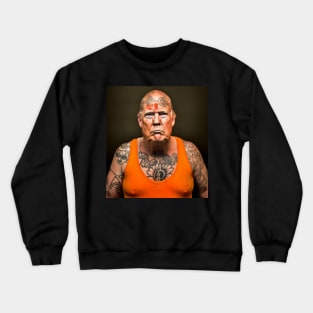 Prison Gangsta Trump Crewneck Sweatshirt